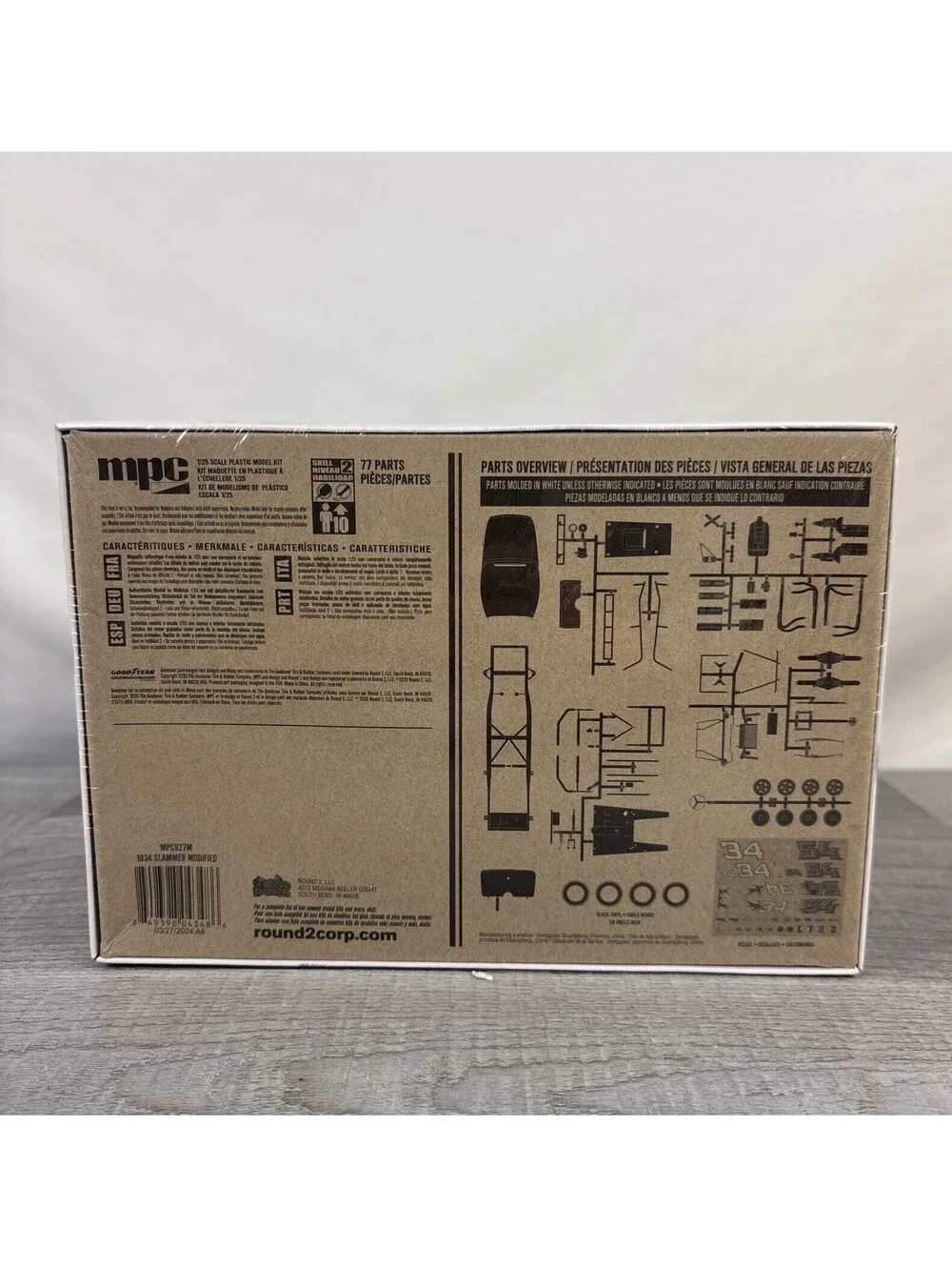 MPC 1934 Slammer Modified 1/25 Scale Model Kit MPC927M